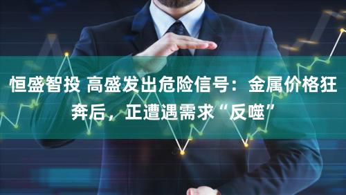 恒盛智投 高盛发出危险信号：金属价格狂奔后，正遭遇需求“反噬”