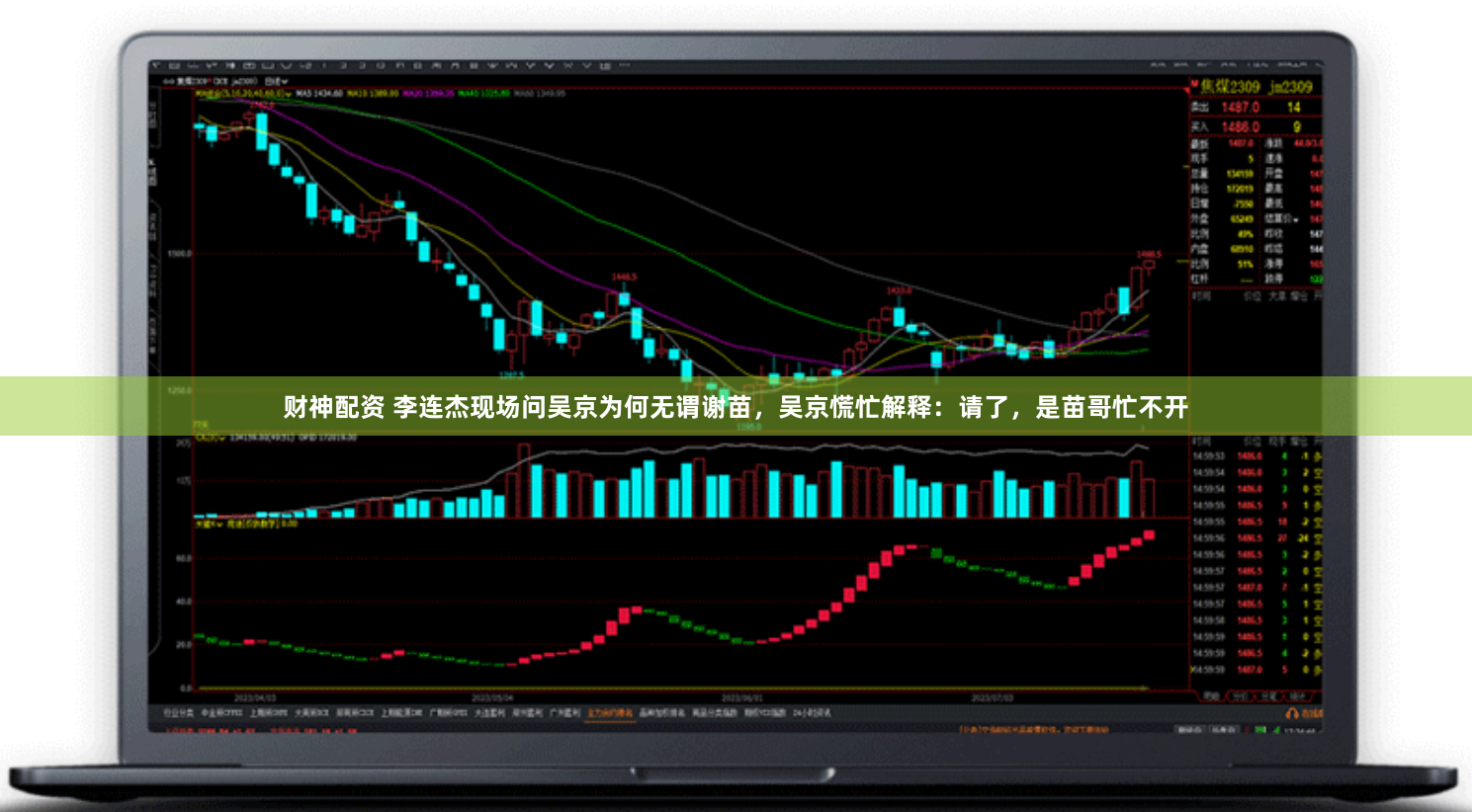财神配资 李连杰现场问吴京为何无谓谢苗，吴京慌忙解释：请了，是苗哥忙不开