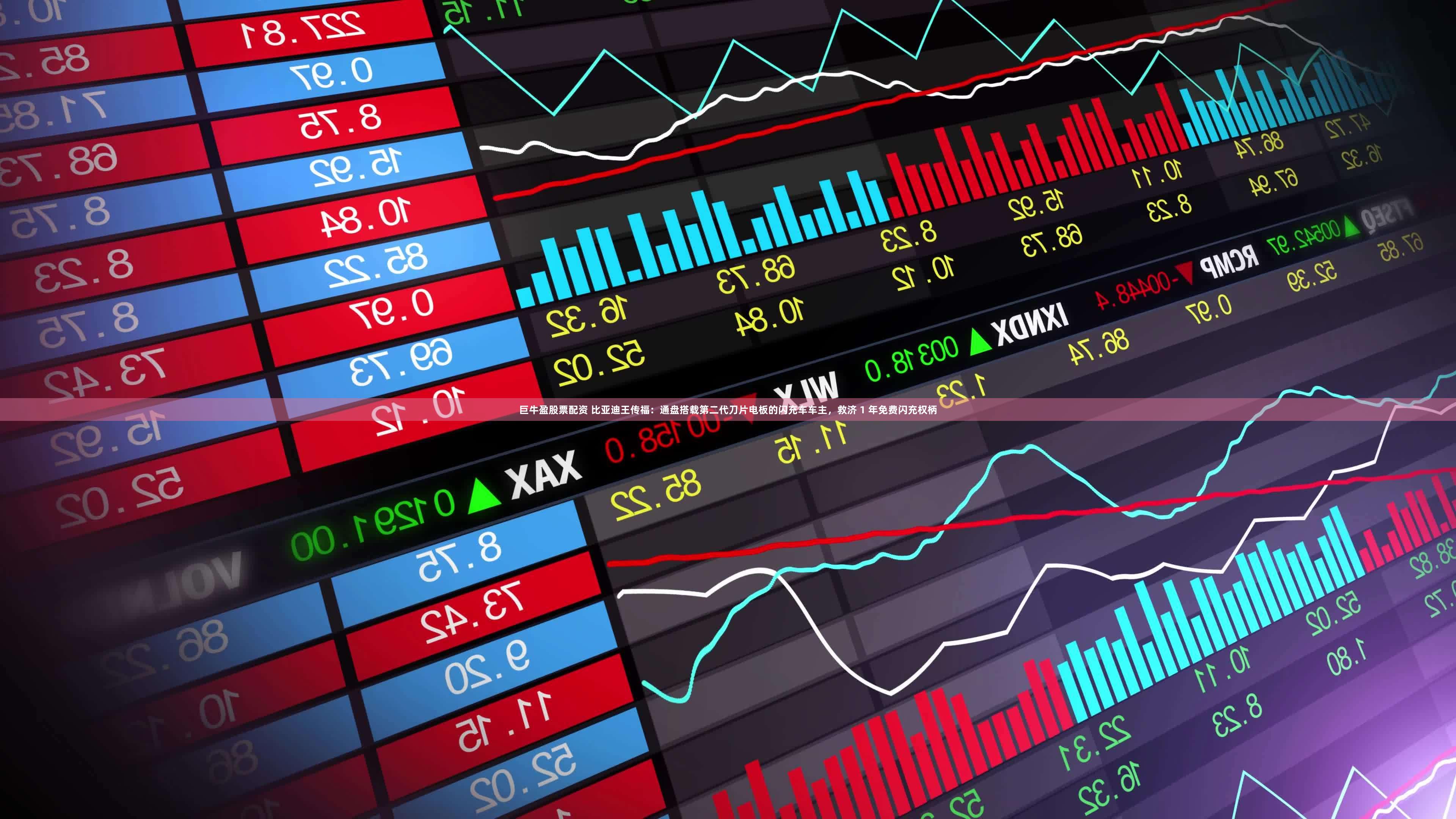 巨牛盈股票配资 比亚迪王传福：通盘搭载第二代刀片电板的闪充车车主，救济 1 年免费闪充权柄