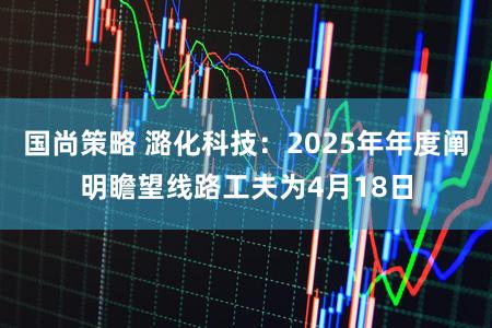 国尚策略 潞化科技：2025年年度阐明瞻望线路工夫为4月18日