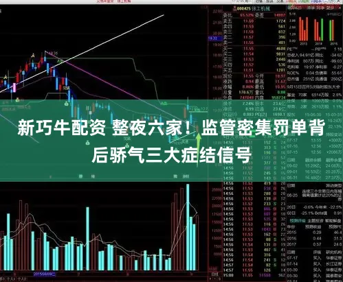 新巧牛配资 整夜六家！监管密集罚单背后骄气三大症结信号