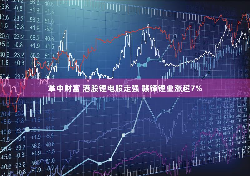掌中财富 港股锂电股走强 赣锋锂业涨超7%